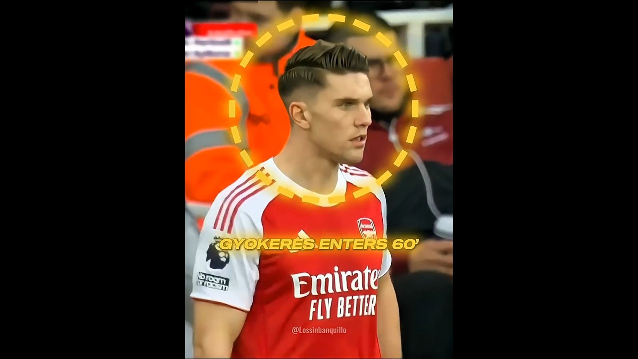Arteta reacts to Gy&ouml;keres goal 🙌🔥 #football #viral #edit #foryou #fyp #arsenal