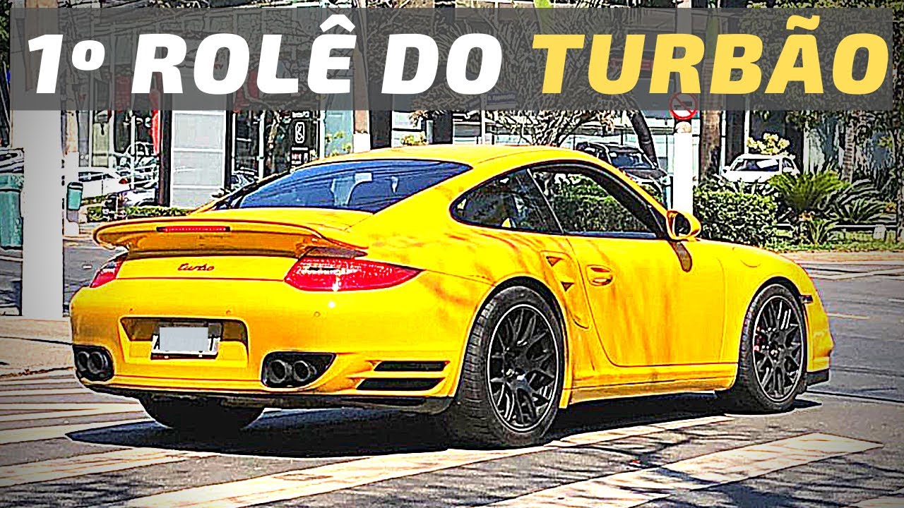 1ª VOLTA COM O MEU 911 TURBÃO