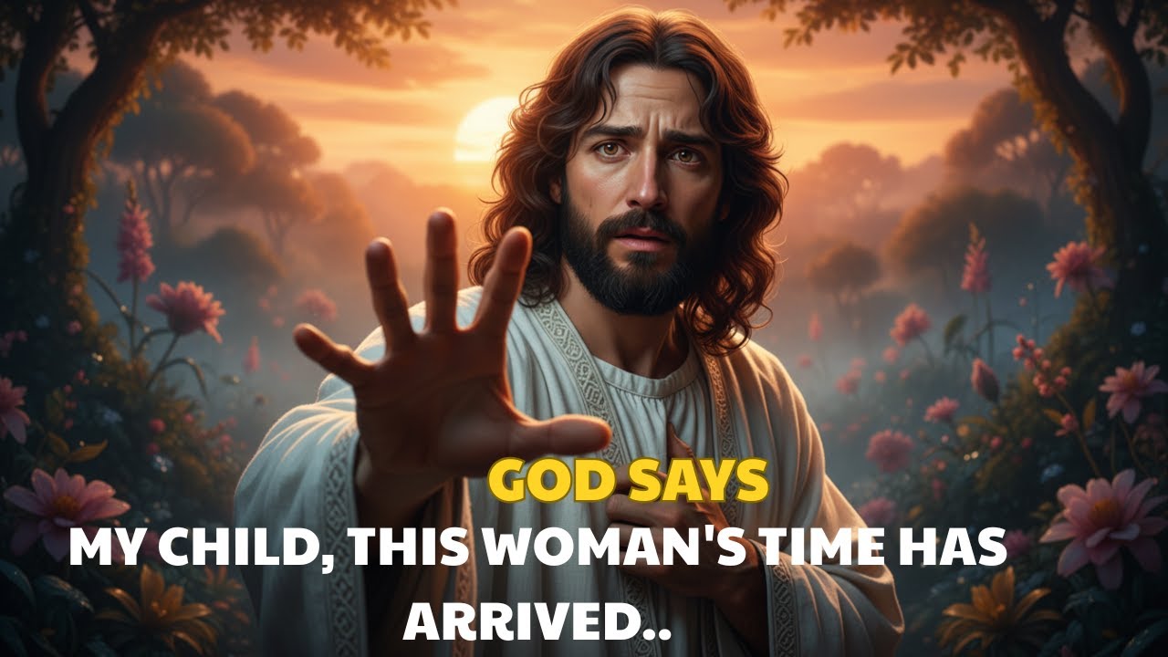 👉GOD SAYS: MY CHILD, THIS WOMAN'S TIME HAS ARRIVED.. | God Message Today