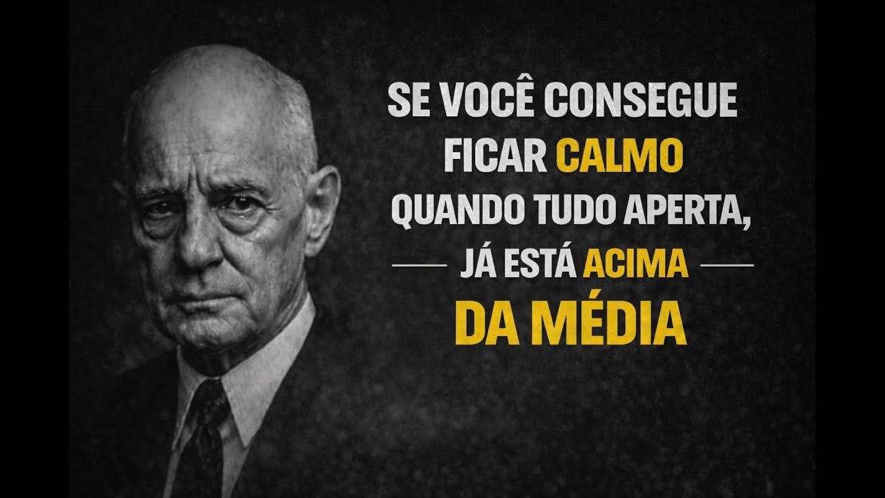 Se Você Consegue FICAR CALMO Quando Tudo Aperta, Já Está ACIMA da MÉDIA