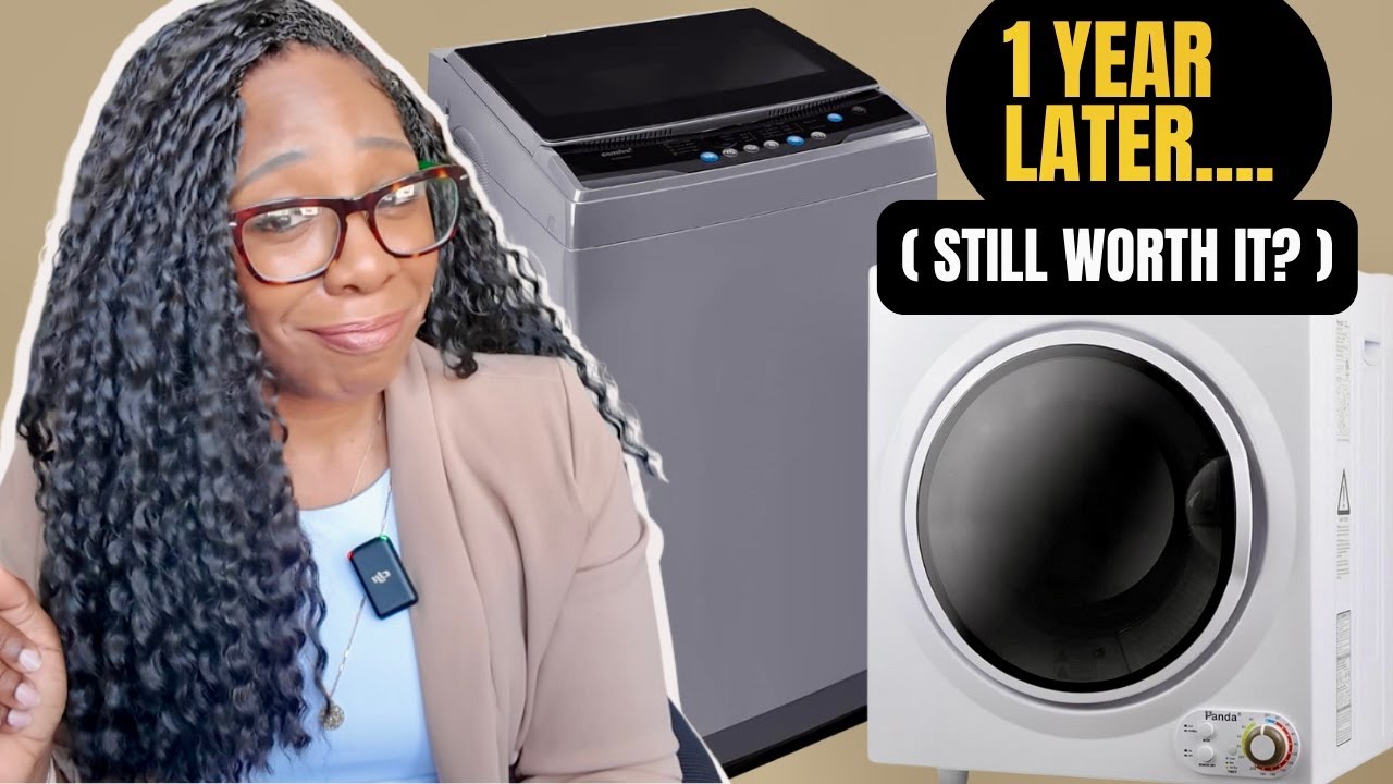 Portable Washer and Dryer Review &mdash; Comfee + Panda (1 Year Update)