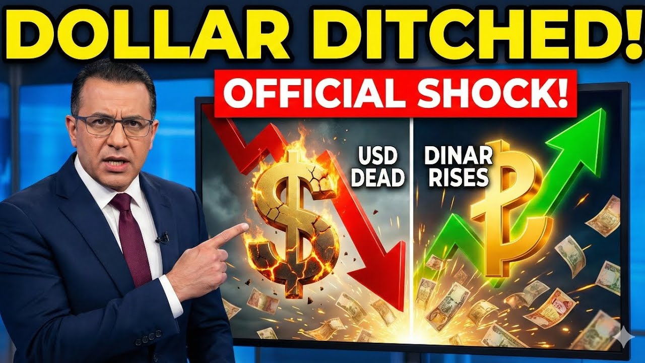 ​🚨 DOLLAR DITCHED! Iraq Officially Moves to DINAR! (Major Shock)