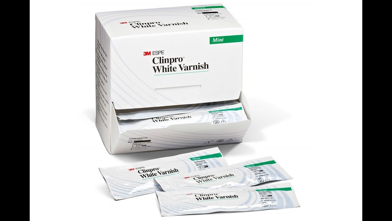 Clinpro White Varnish - фторсодержащий материал с трикальцийфосфатом
