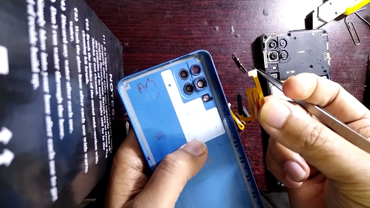 how to change power button samsung A12 | Samsung A12 power button replacement