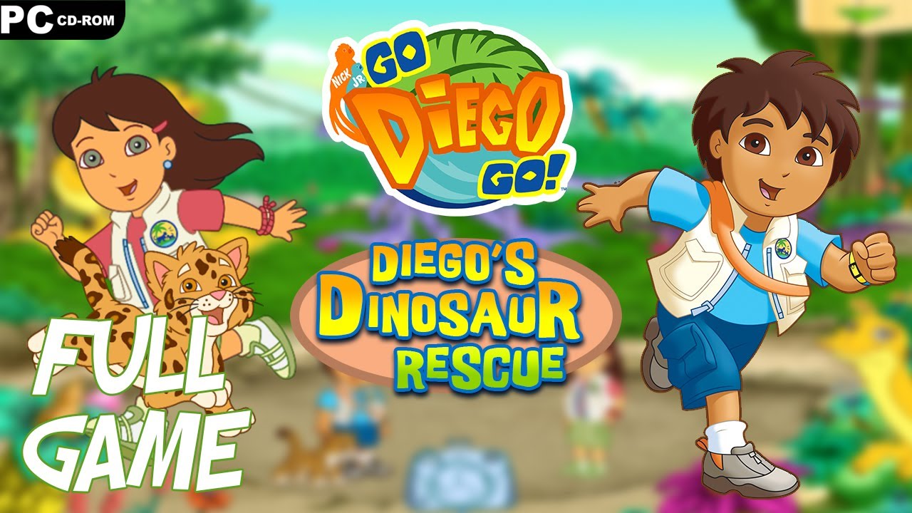 Go, Diego, Go!™: Diego's Dinosaur Rescue (PC) - Full Game HD Walkthrough - No Commentary
