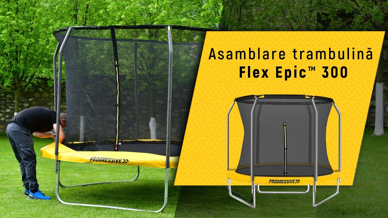 Montaj trambulina PROGRESSIVE Flex Epic