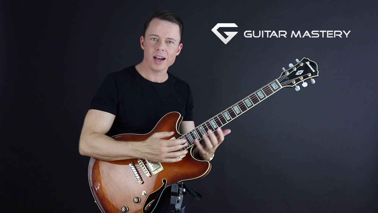 Using the pentatonic scale as an arpeggio - Guitar Mastery lesson
