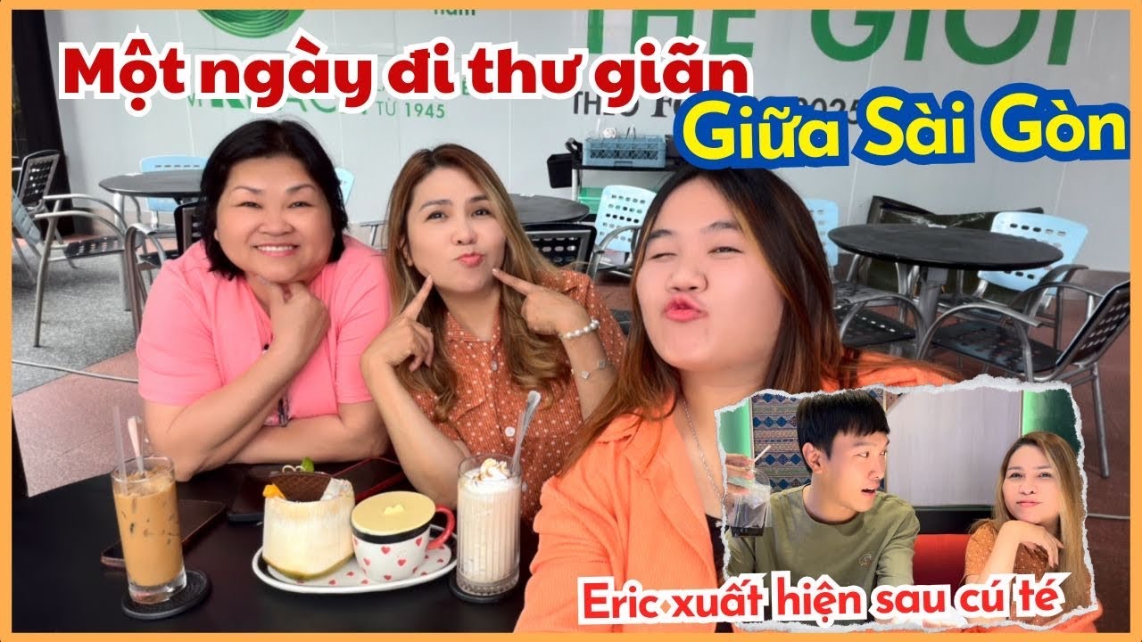 Một ng&agrave;y b&agrave; Linh dẫn 8 đi hưởng thụ - Eric xuất hiện sau c&uacute; t&eacute; 