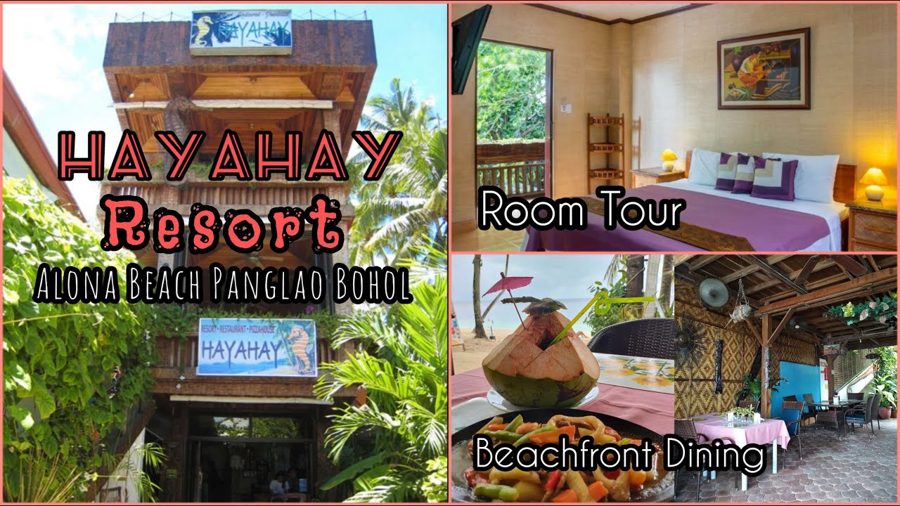 Hayahay Resort Alona Beach Panglao Bohol | Room Tour | Beachfront Dining | Señorita Melbae