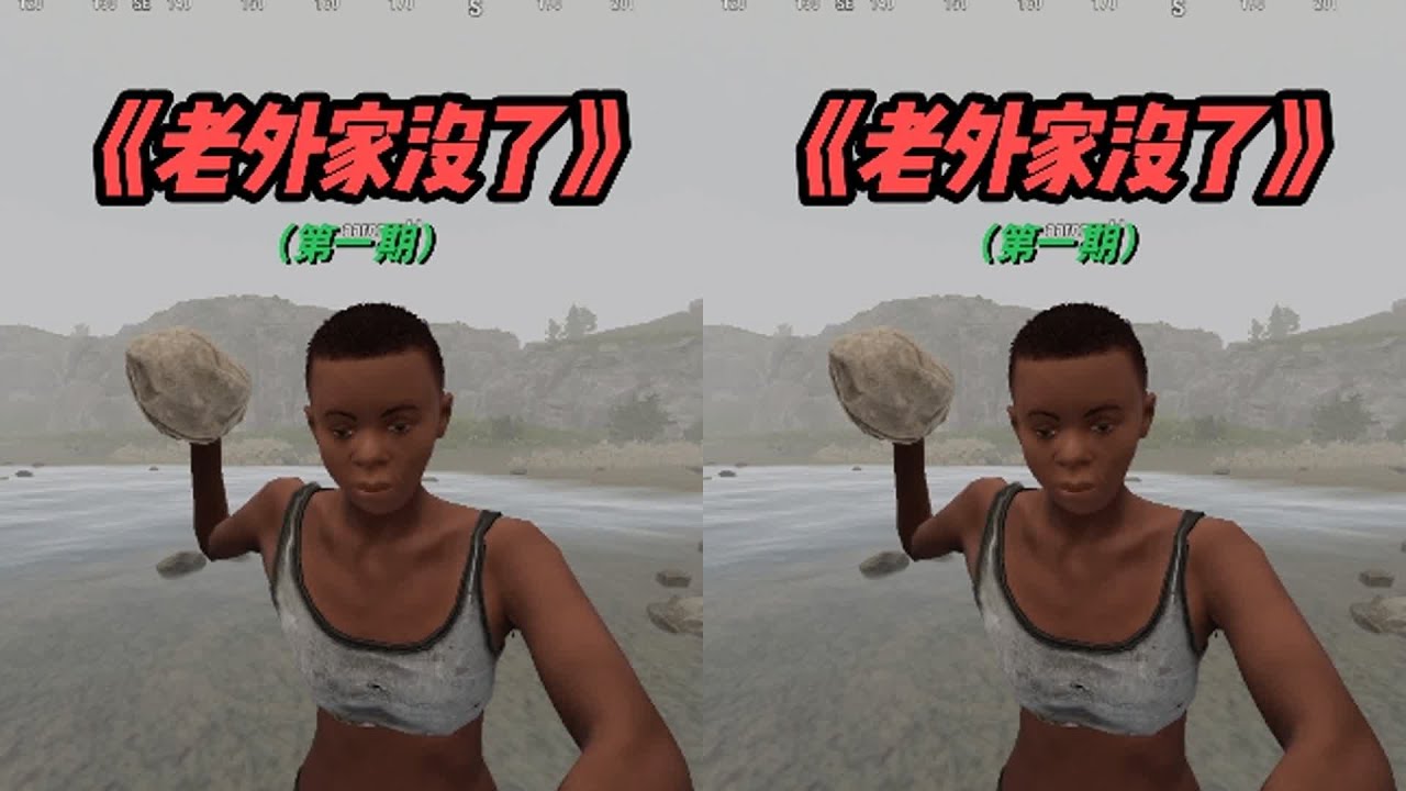 老外下线睡觉忘记关门，家没了（一） #热门游戏 #射击游戏 #rust #deadside #Rust #Deadside #生存游戏 #被搬空 #玩家避坑
