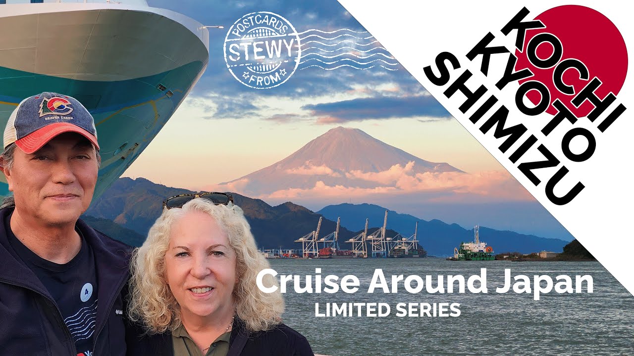 Silver Senior Travelers in Japan: Temples, Typhoons, and Mount Fuji Views! (NCL Spirit) Stewy Emery