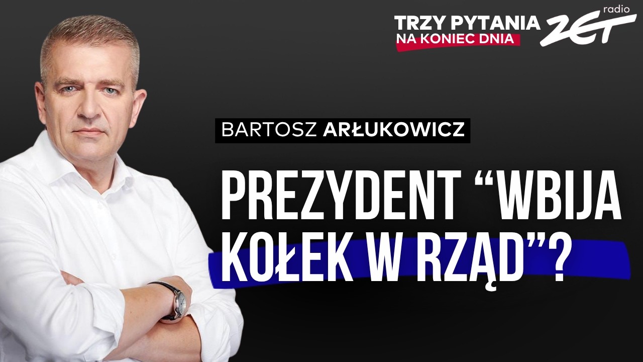 Trzy pytania na koniec dnia - Bartosz Arłukowicz