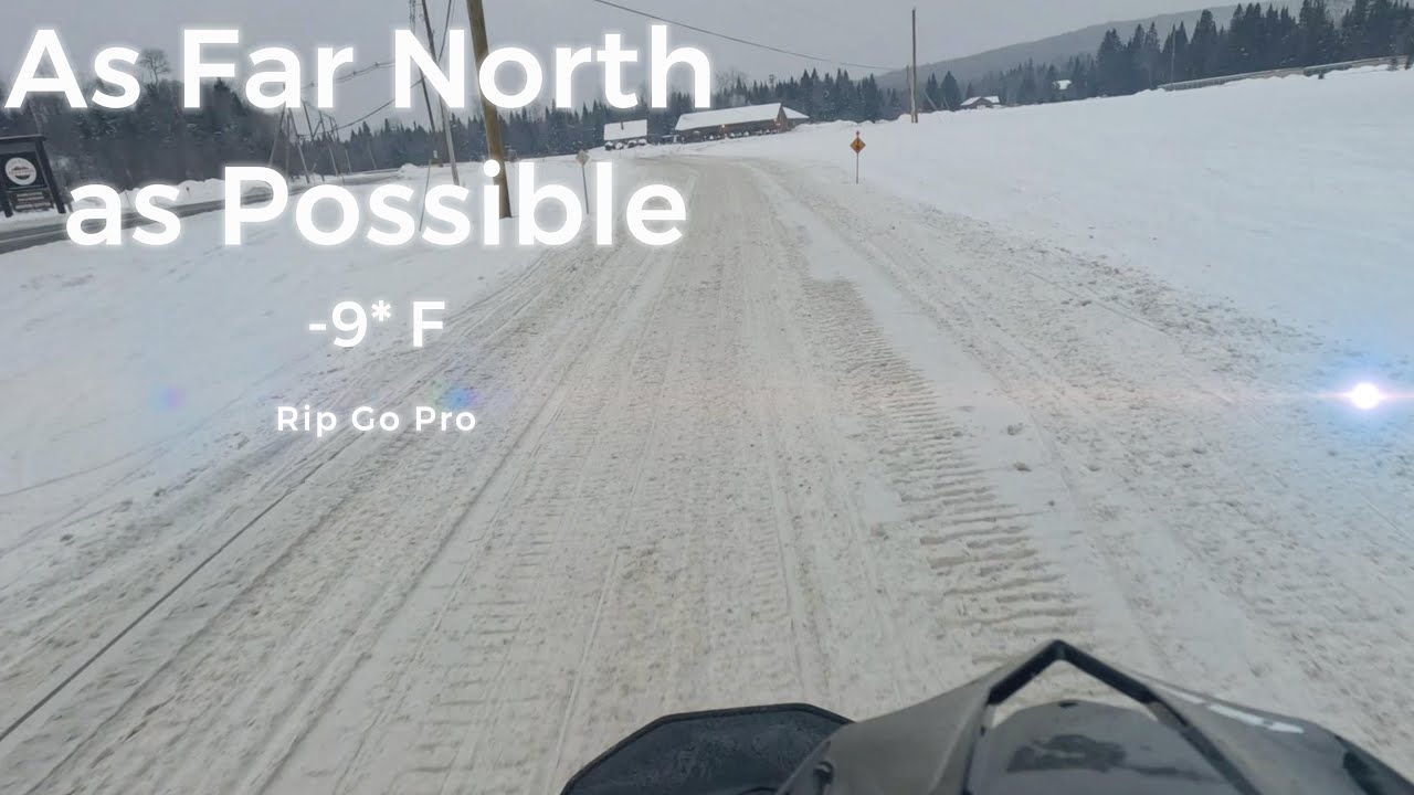 Snowmobiling Trip Most Northern Part of New Hampshire *Freezing* (NE Overlanding)