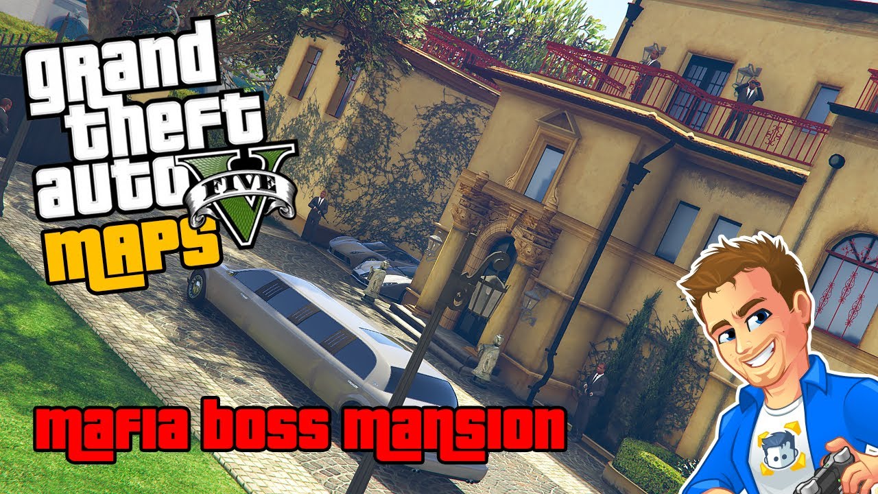 GTA 5 Map Editor Maps - Ultimate Mafia Boss Mansion | GTA 5 Custom Map for Map Editor | GTA 5 PC Mod