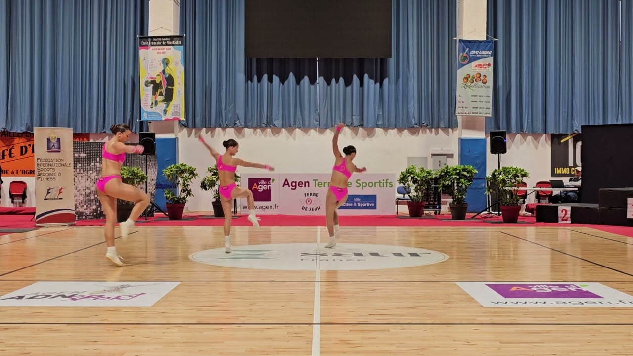 AEROBIC Elite Youth Trio - Aerobic Studio Agenais