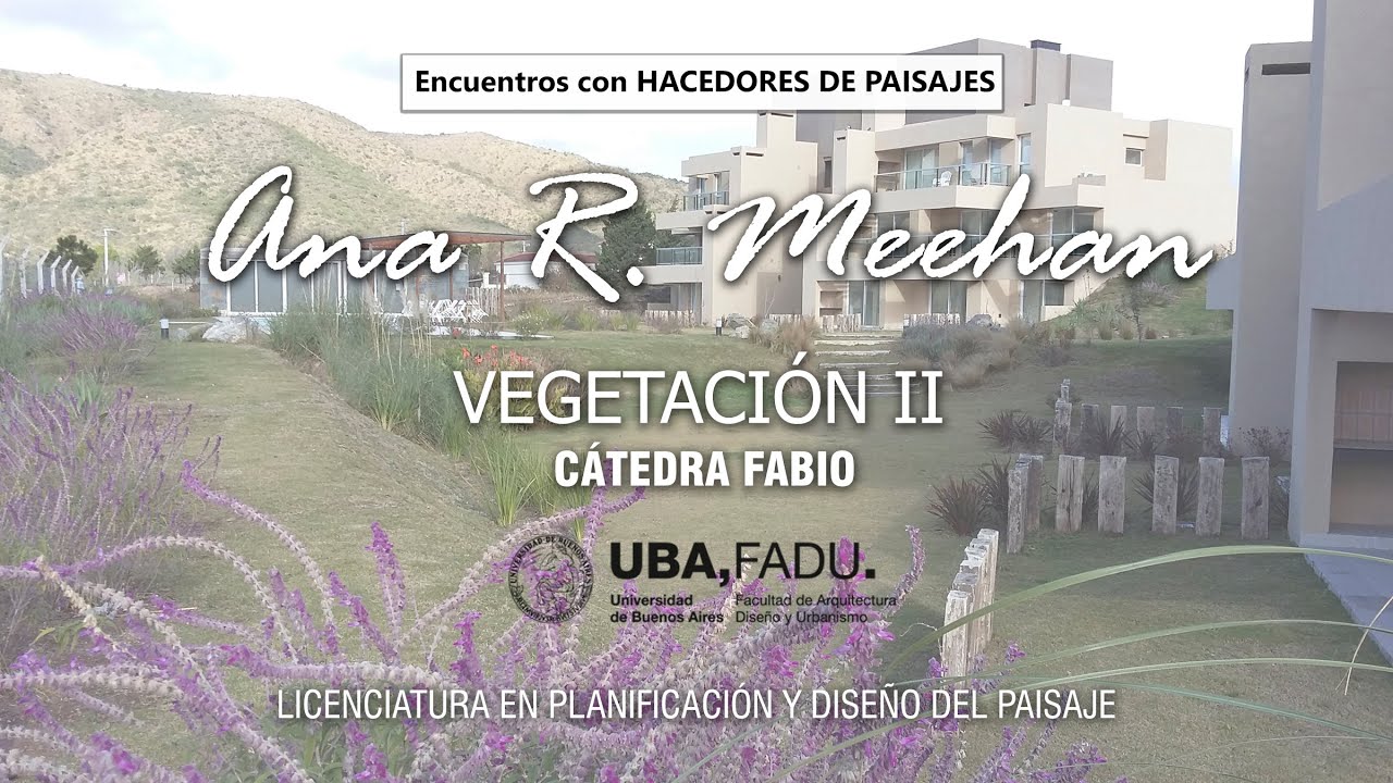 Hacedores de Paisajes: ANA R. MEEHAN