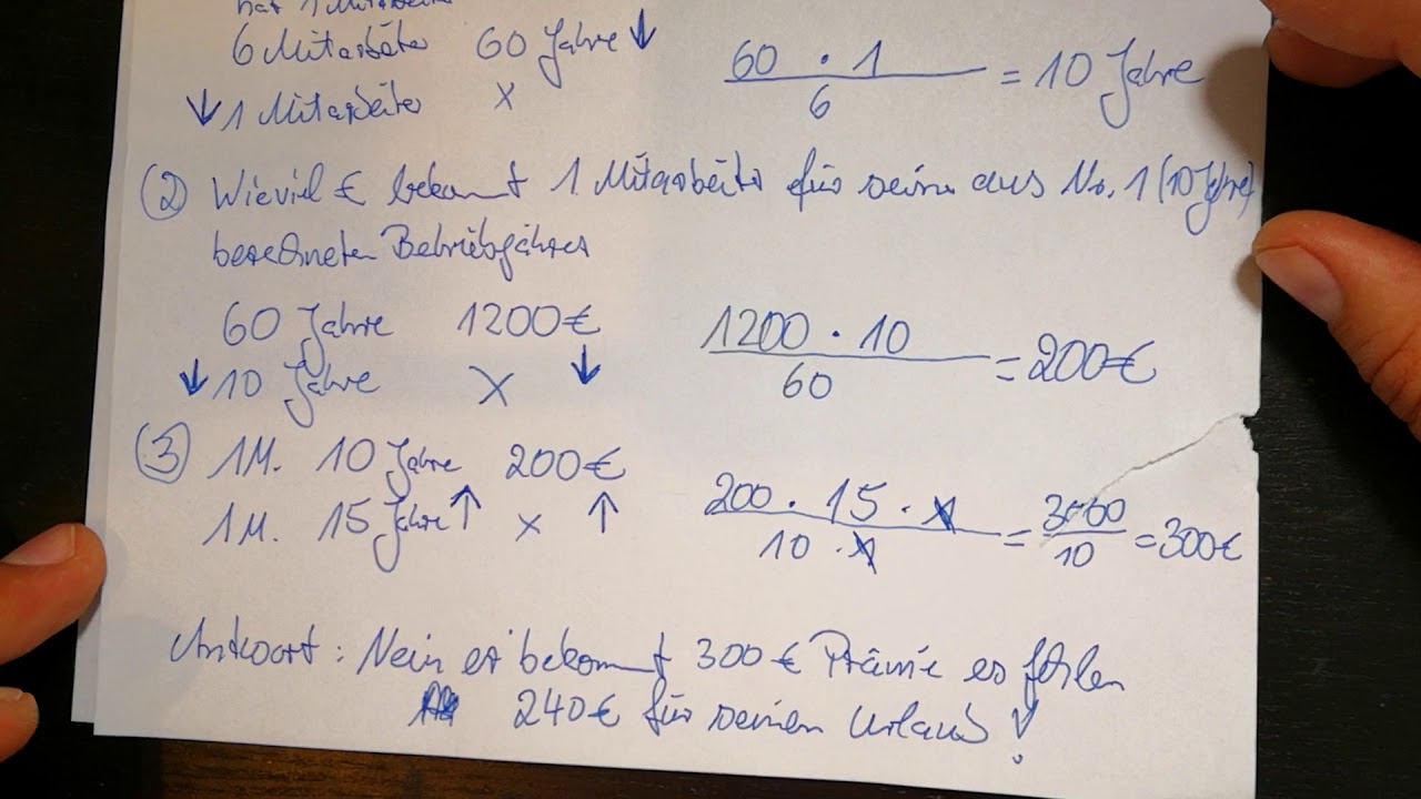 Dreisatz Zusammengesetzter Dreisatz Aufgabe splitter sich in mehrere Aufgaben zum Ergebnis #dreisatz