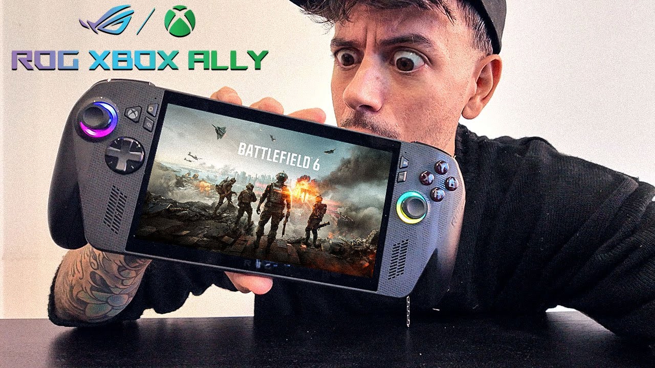 GIOCO A BATTLEFIELD 6 SU UNA CONSOLE PORTATILE! Rog XBOX Ally Review