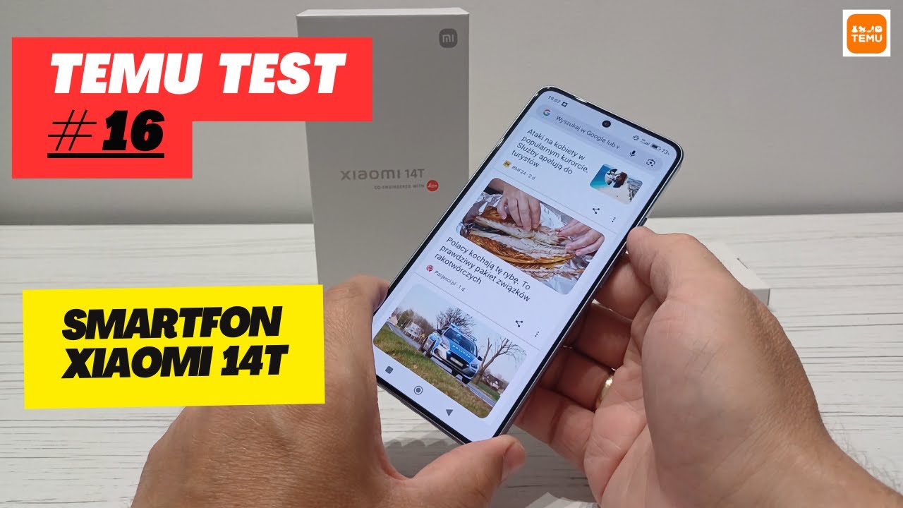 TEMU TEST #16 – Kupiłem telefon na TEMU - Xiaomi 14T