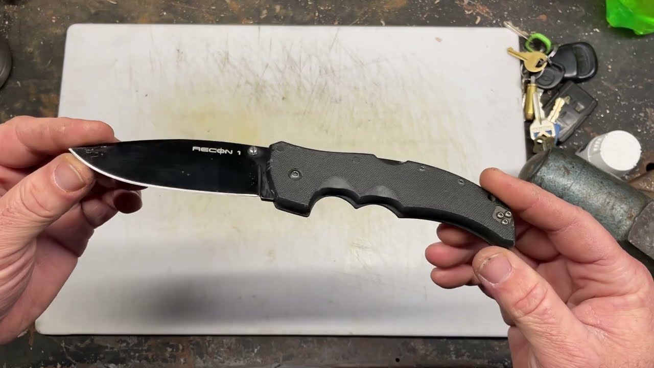 Short review on my Cold Steel Recon 1 in s35vn steel
