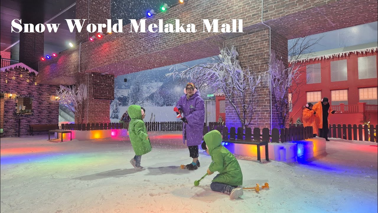 Snow World Melaka Mall #snowworld