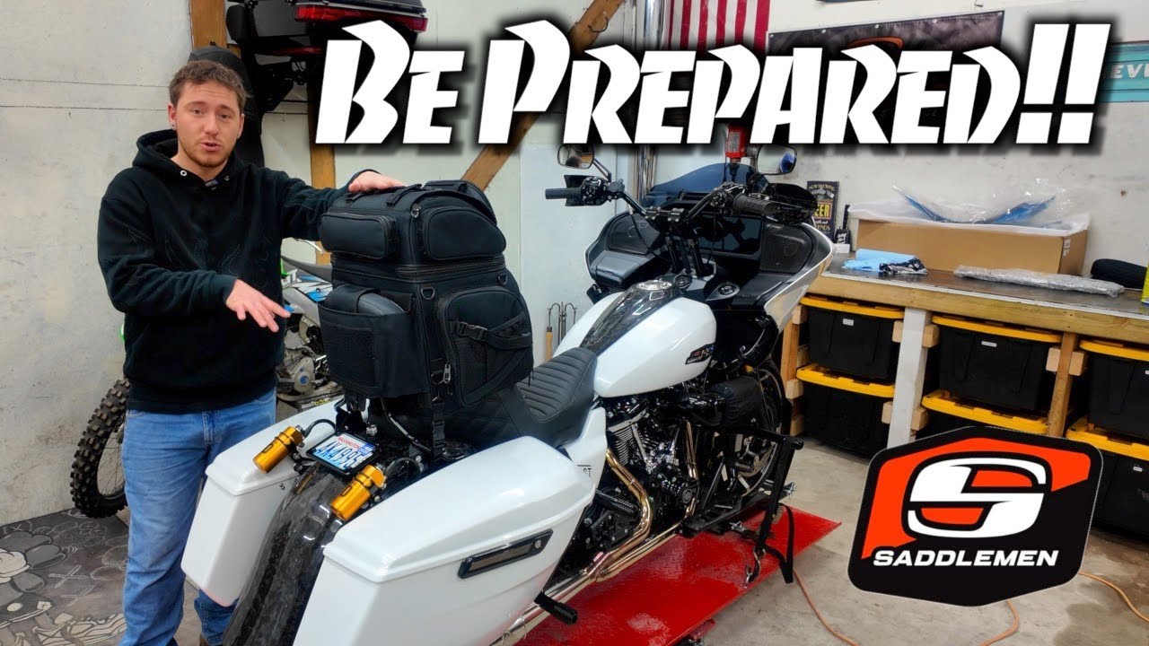 Packing For A 3 Week Trip With Saddleman Luggage!! | 2024 / 2025 Harley Davidson Road Glide