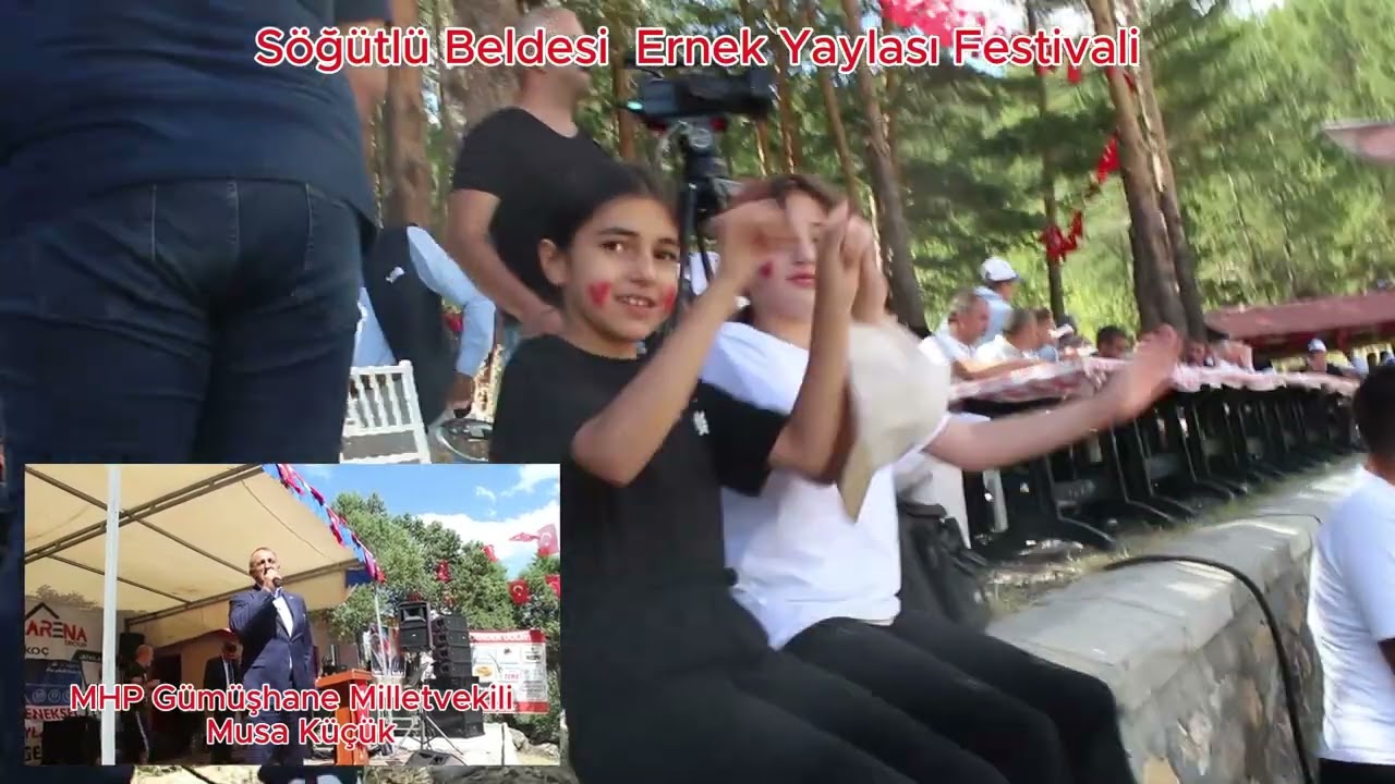 Söğütlü Beldesi’nde 22.‘si düzenlenen Ernek Yaylası Festivali.