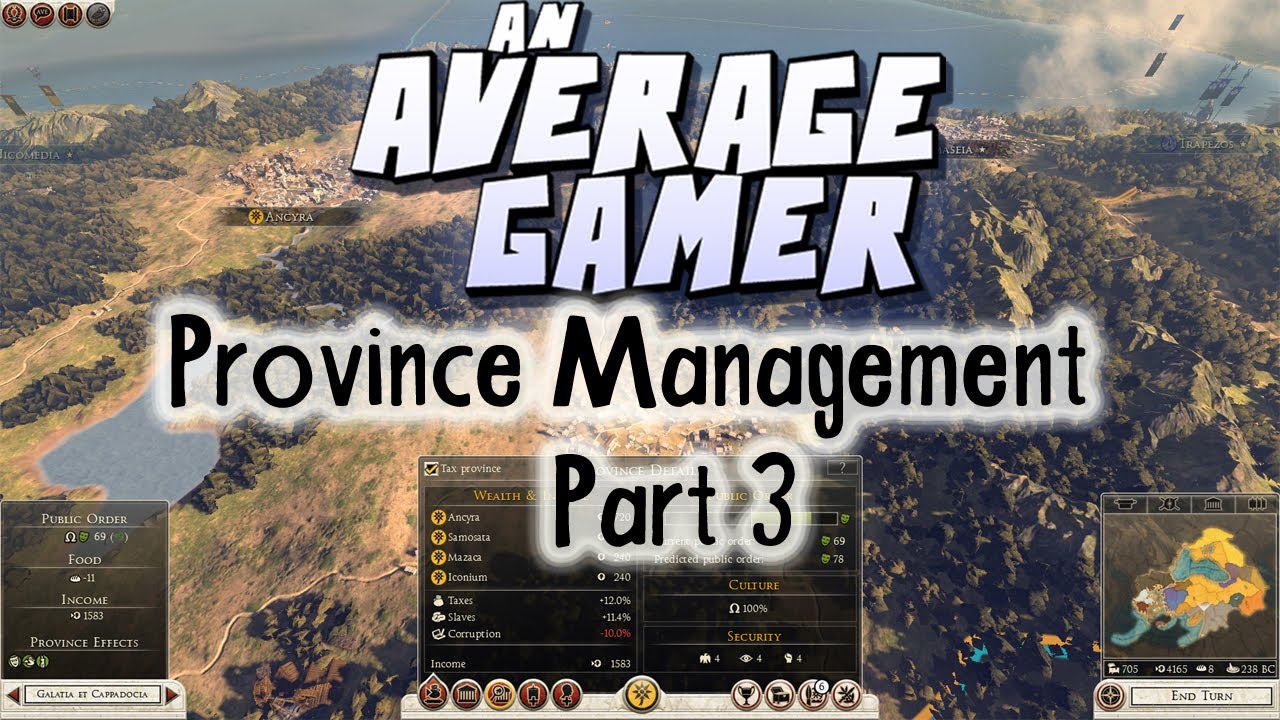An Average Gamer's Guide: Total War Rome 2 Province Management Part 3