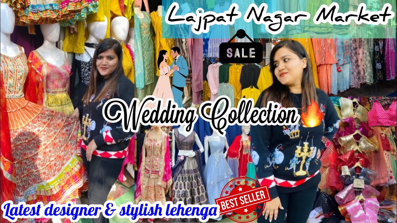 Lajpat Nagar Market Wedding Lehenge ❤️| Huge Bridal Collection,Heavy Lehenge Ki Loot |Latest Sale 😱