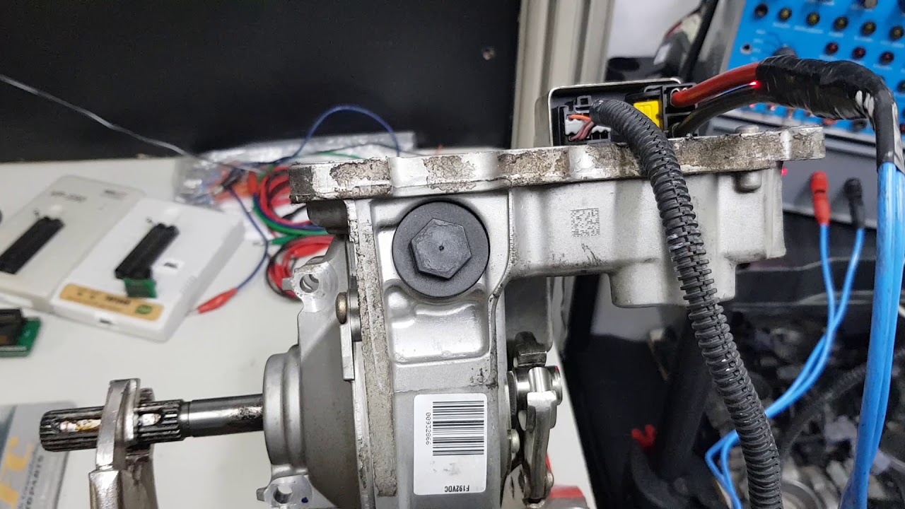 Como Testar a coluna de direção elétrica  do Fiat Stilo após reparação