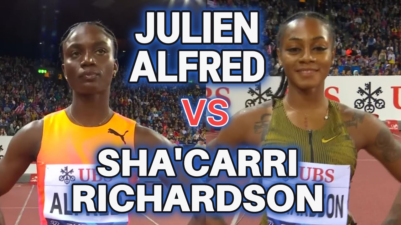 Sha'Carri Richardson vs Julien Alfred Women 100m