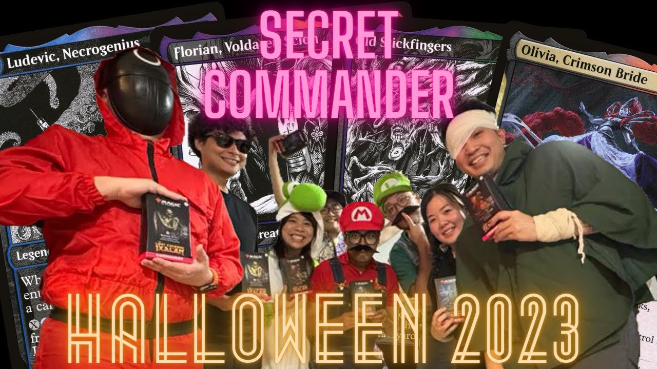 Ludevic v Florian v Old Stick Fingers v Olivia | EDH - SECRET COMMANDER - HALLOWEEN 2023