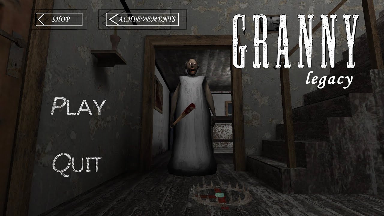 Играем впервый раз в Granny legacy проходим через дверь 