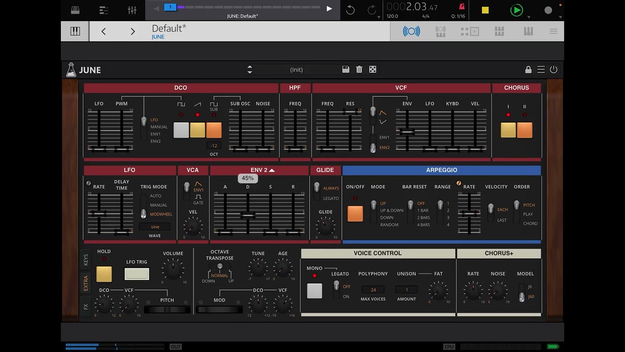 AudioThing JUNE vs. TAL U-NO-LX