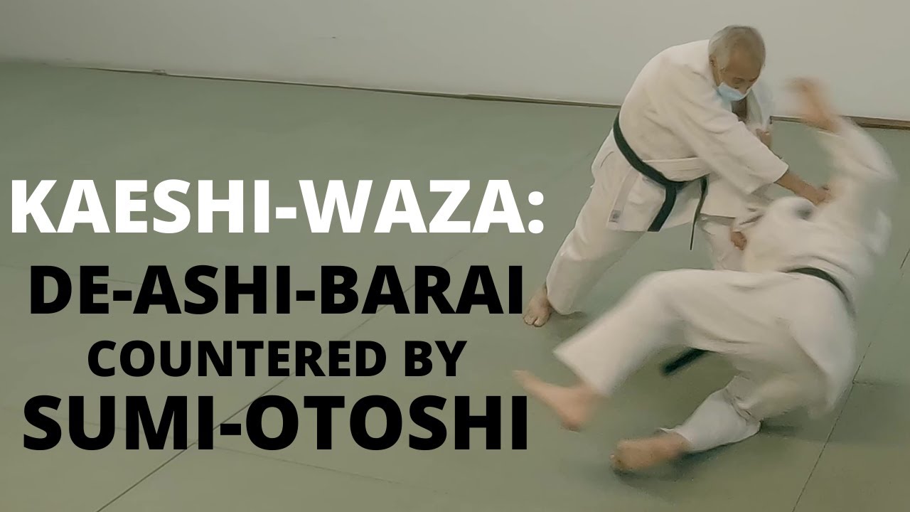 Kaeshi-Waza: De-Ashi-Barai ➜ Sumi-Otoshi | Riki Judo Dojo