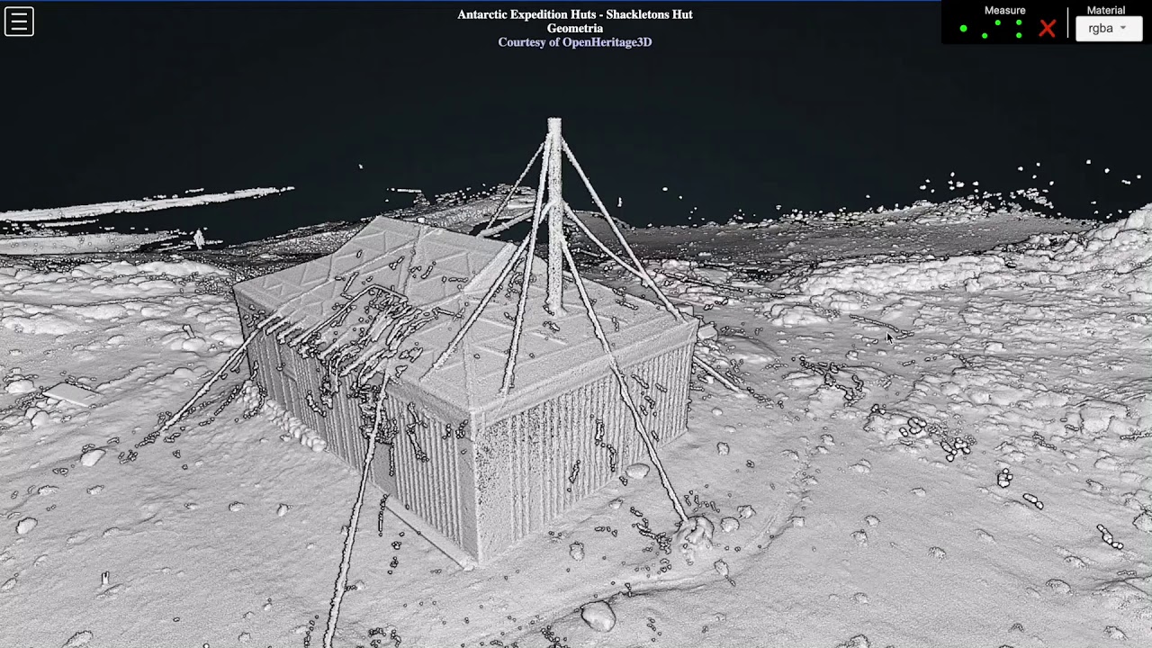 Antarctic Expedition Huts - Shackletons Hut, Antarctica