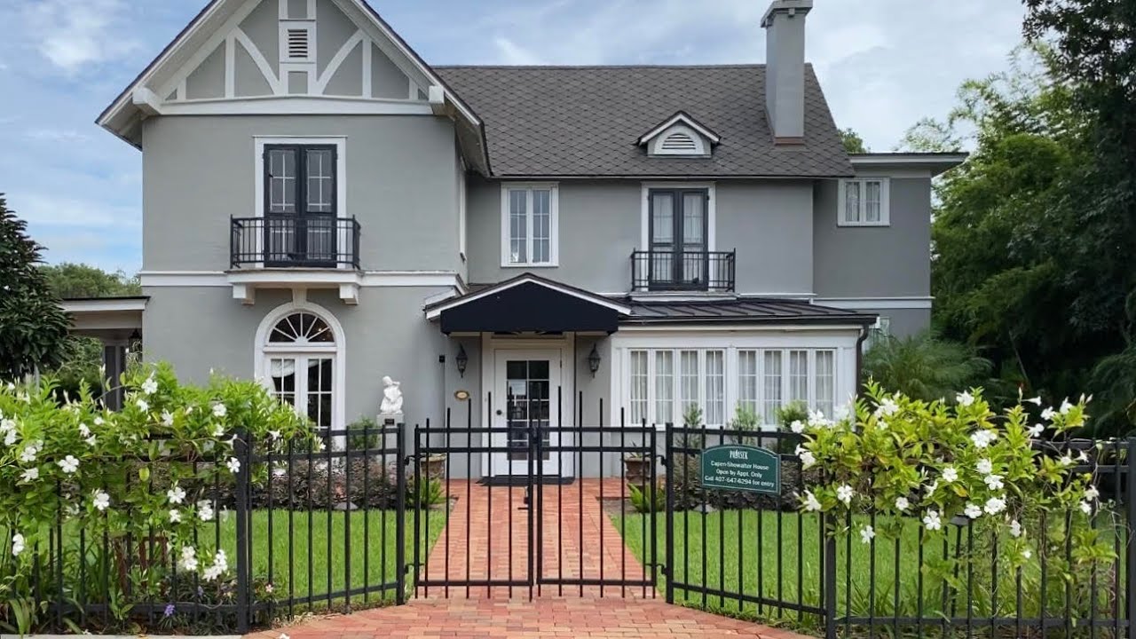 Short Tour of Historic Capen House in Winter Park, Florida | Albin Polasek Museum