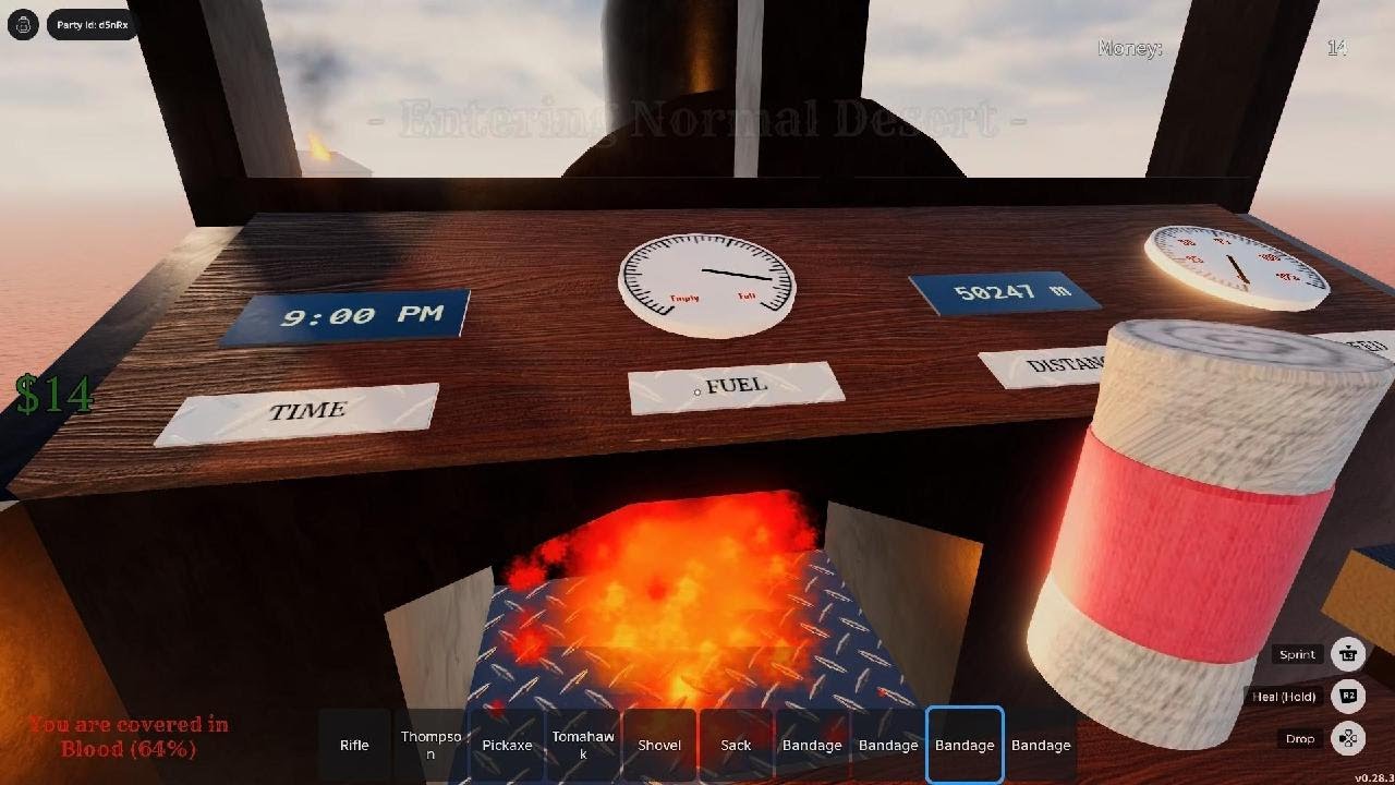 Zerando Dead Rails no Roblox