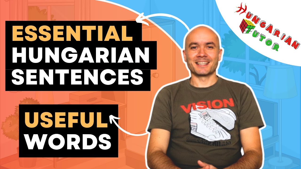 Essential Household Objects & Basic Sentences in Hungarian 