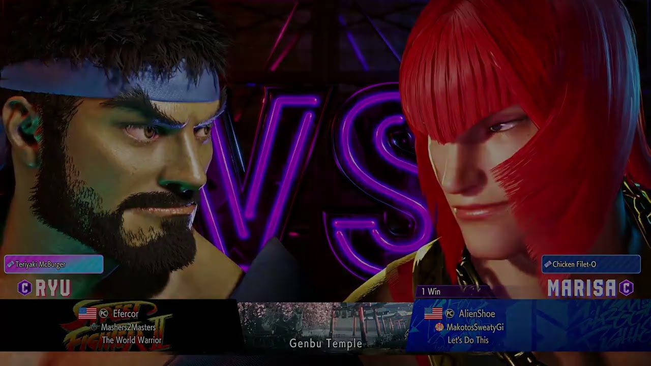 Matches VS Master Ryu and Marisa