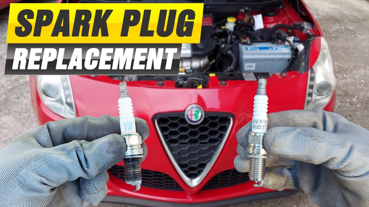 HOW TO REPLACE SPARK PLUGS ON ALFA GIULIETTA 1.4, MITO 1.4, FIAT 1.4
