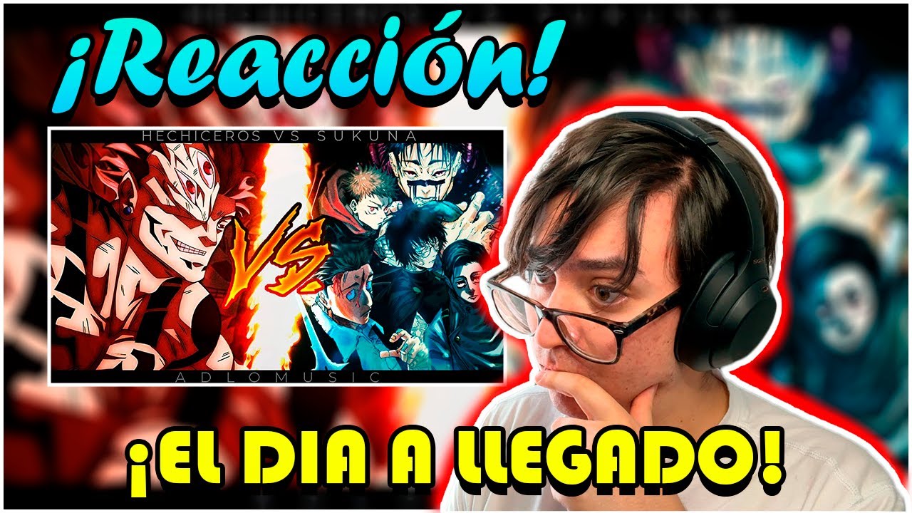 HECHICEROS VS SUKUNA RAP | Jujutsu kaisen | 2024 | AdloMusic | (Reacción)