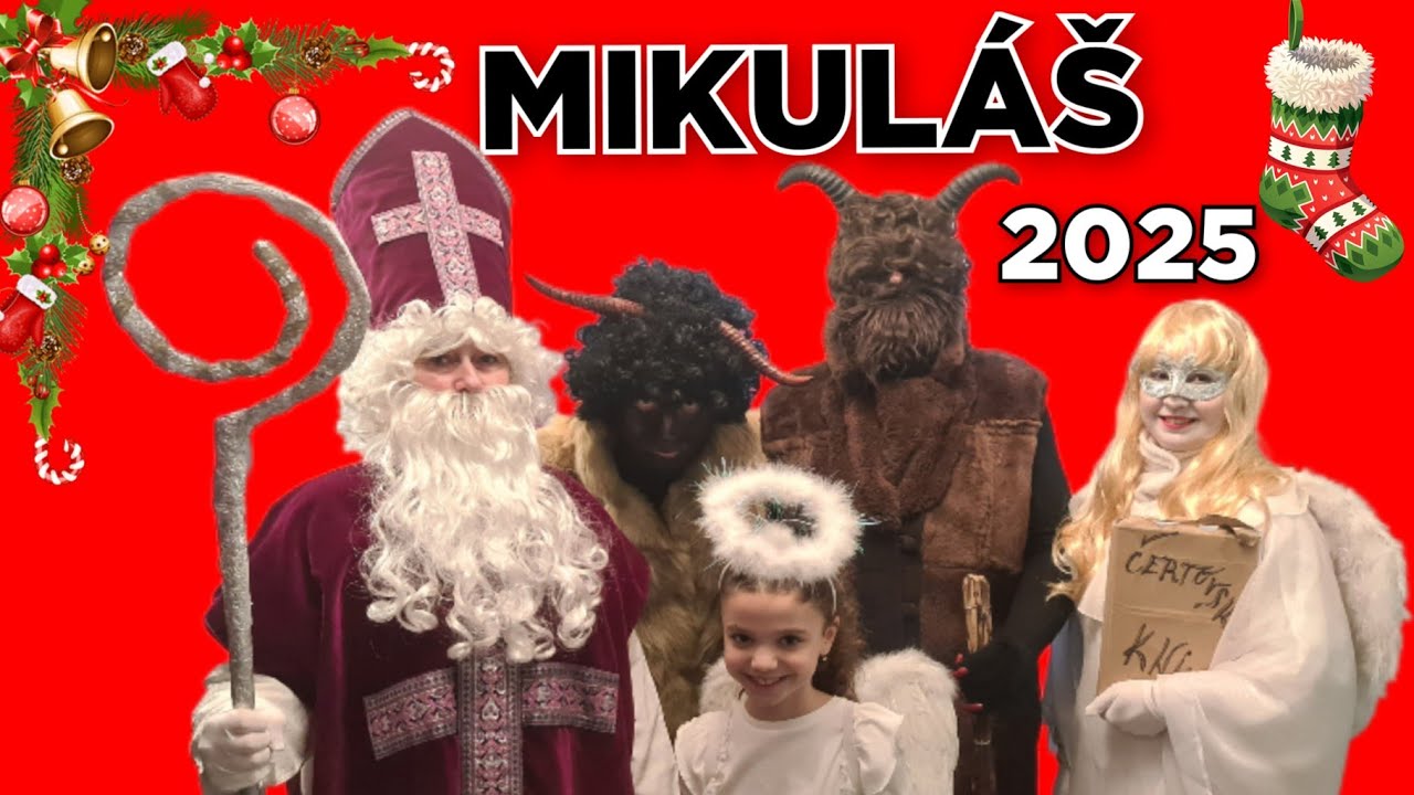 MIKULÁŠ 2025  ODNESLI SI NATÁLKU ČERTI?? ČERT,MIKULÁŠ, ANDĚL #cute #christmas #vlogmas #2025 #angel 