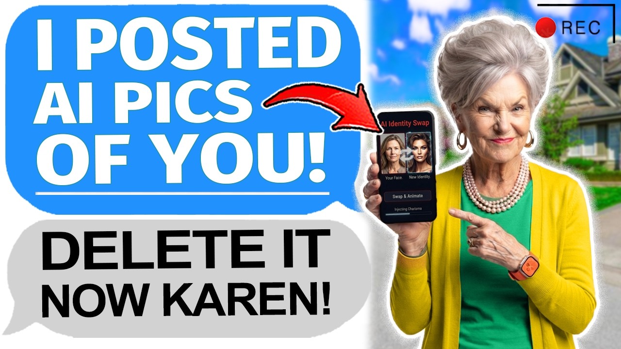 My Husband's Mom Made Fake AI Photos of Me… BIG MISTAKE! | Entitled Family Stories