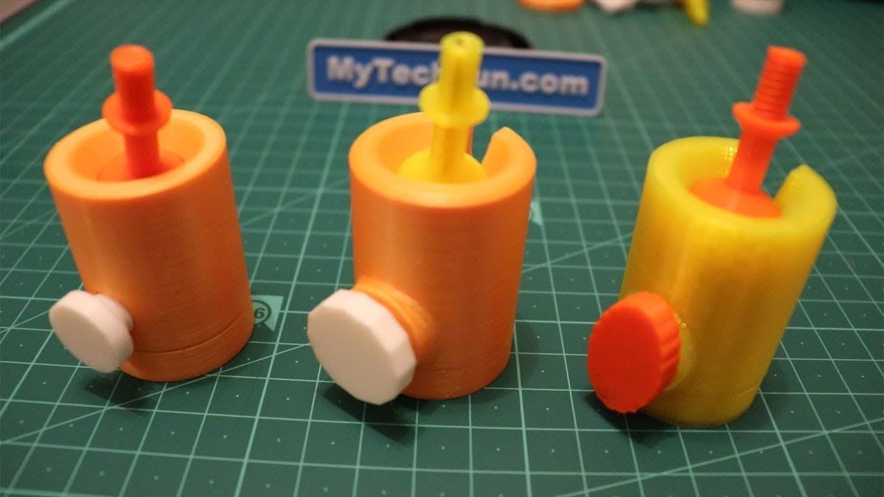3D printed tripod ball head for gopro camera