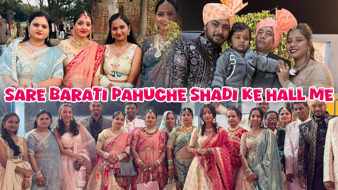 Sunny ka barat pahucha shaadi ke hall me😍|| Bahot Enjoy kiya Gav ke shadi me || Vlog - 223 || 