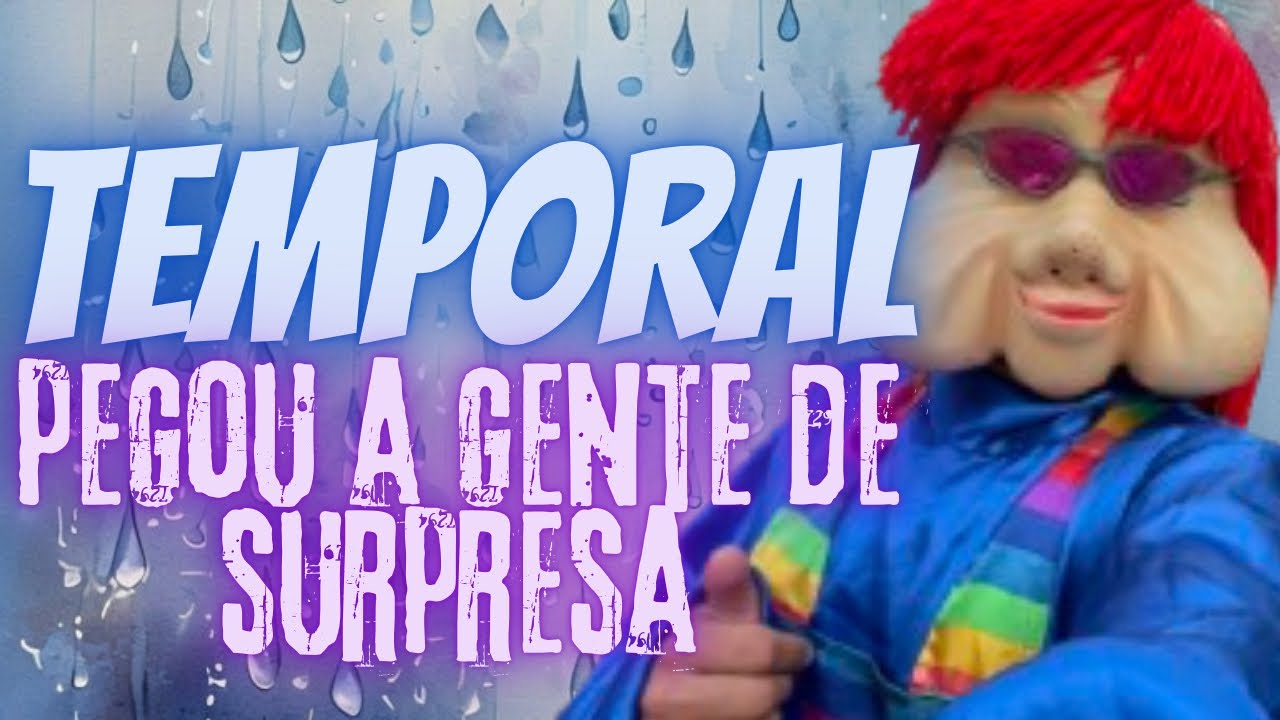 Vlog em dia de chuva rotina insana dos personagens da carreta da alegria