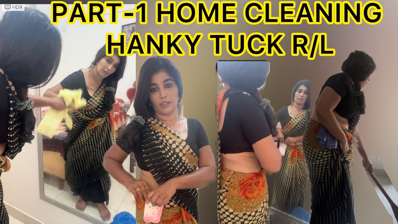 PART-1 home cleaning| HANKY TUCK|RIGHT AND LEFT