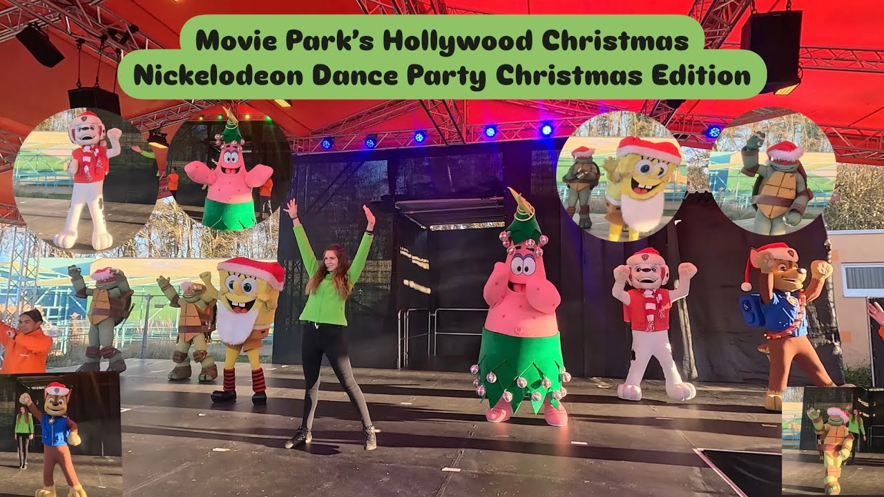 Movie Park’s Hollywood Christmas | Nickelodeon Dance Party Christmas Edition (29.11.2024) [4K]