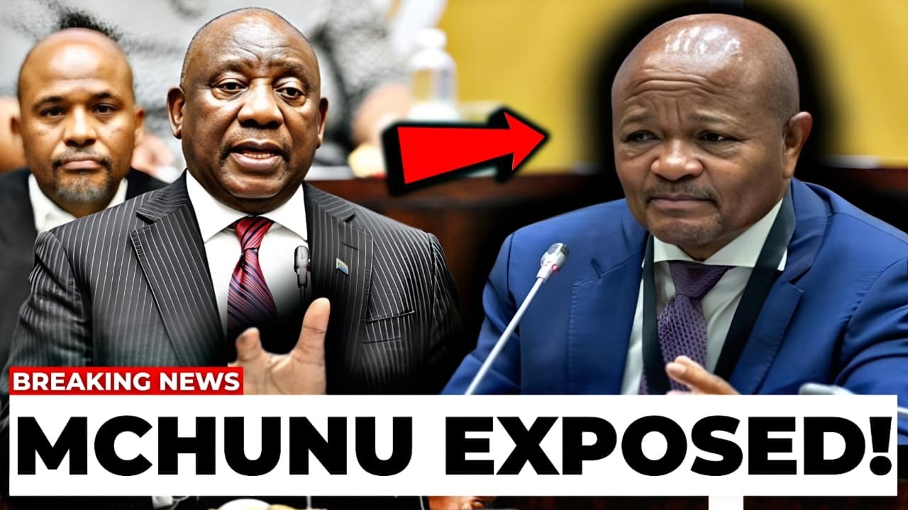 Рамафоса разоблачает Сензо Мчуну! Секретный заговор с целью саботажа оперативной группы полиции!